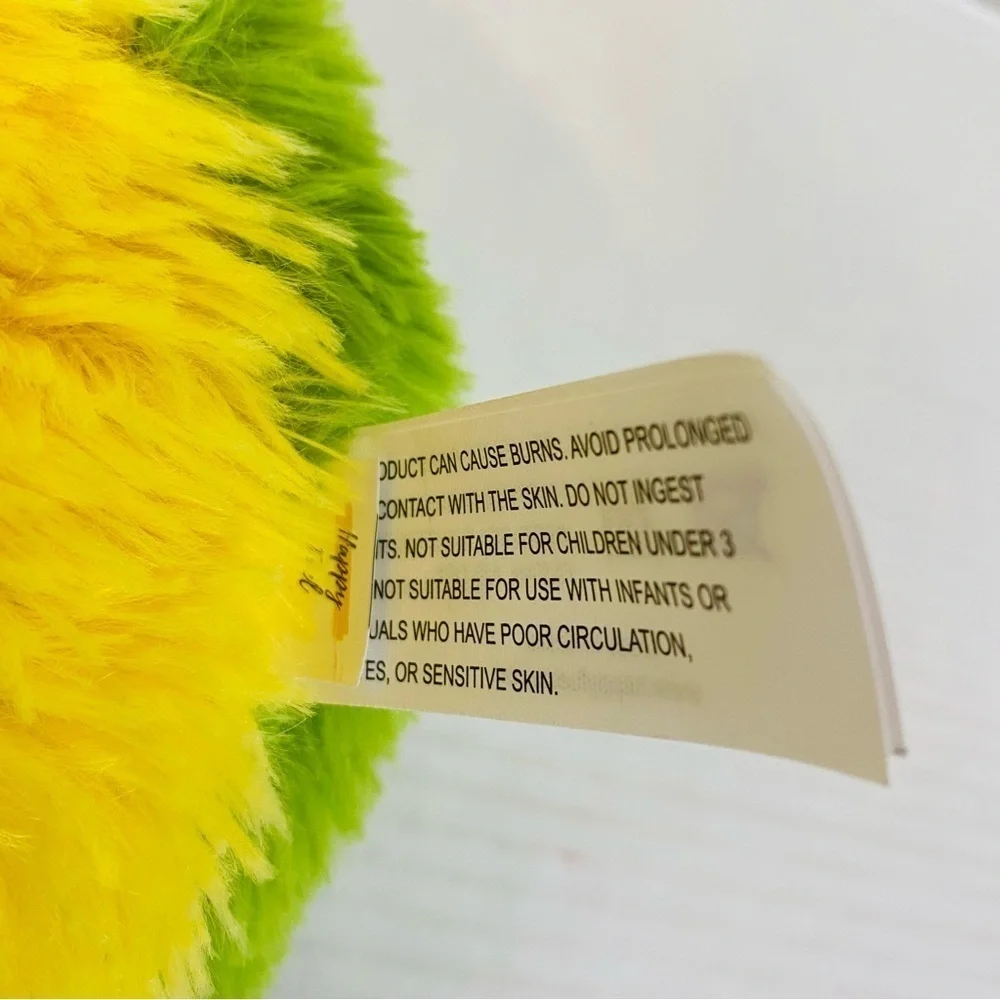 Happy Fuel Gus The Avocado Microwaveable Heating Pad Pillow Plush 10”